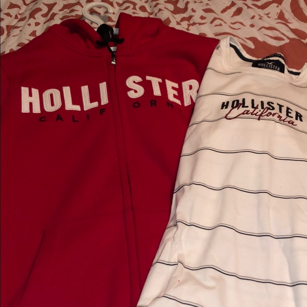Bundle Hollister Sweater & Shirt